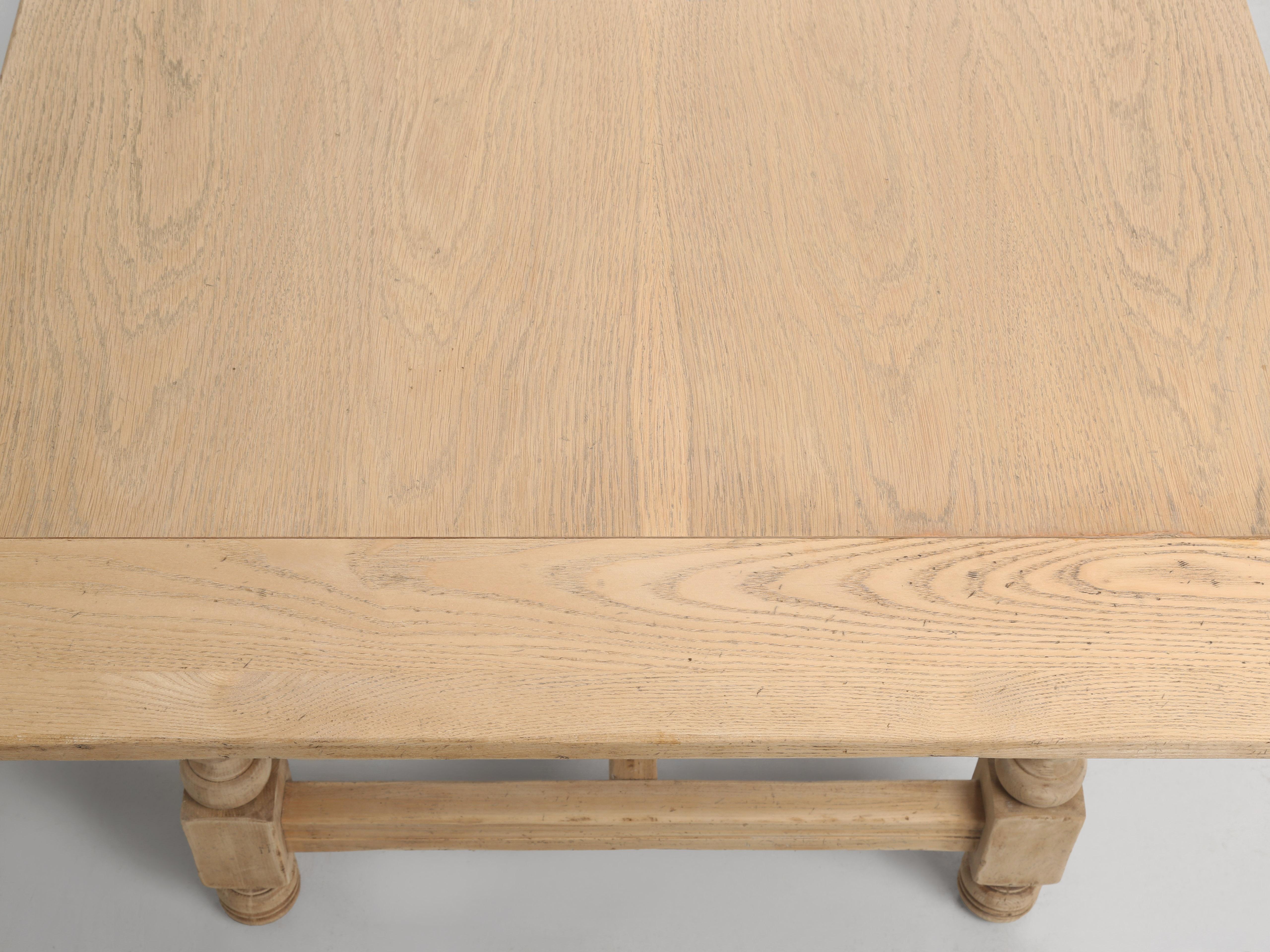 Mesa de comedor John Widdicomb de roble con (2) hojas Increíble calidad de construcción c1970's Roble en venta