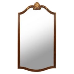 Vintage John Widdicomb Parcel Gilt Shell Motif Mirror