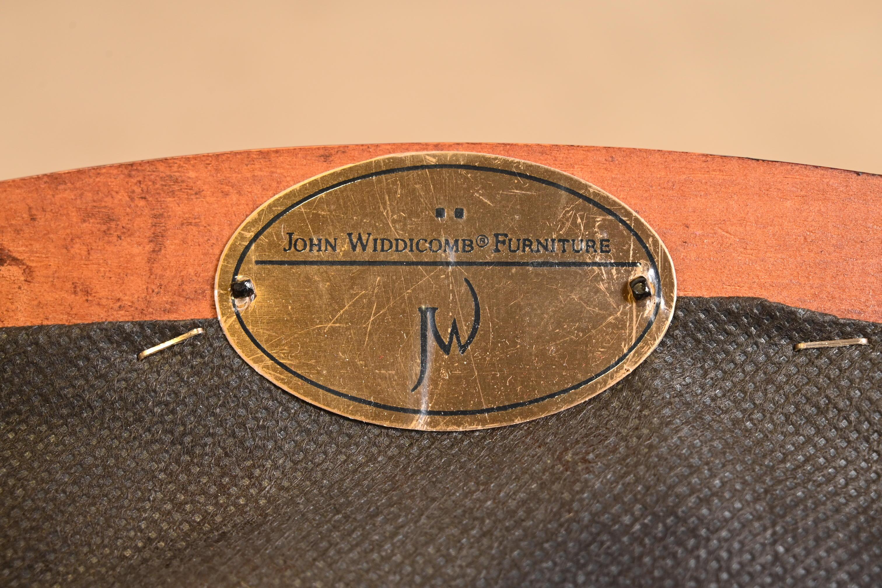 Paire de chaises de salle à manger en acajou massif Queen Anne de John Widdicomb en vente 5