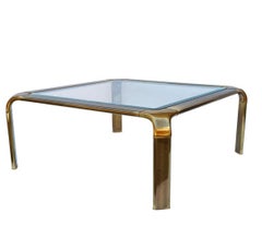 Mesa de centro vintage estilo John Widdicomb Mesa de centro en cascada