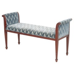 John Widdicomb Seduta per finestra imbottita in mogano