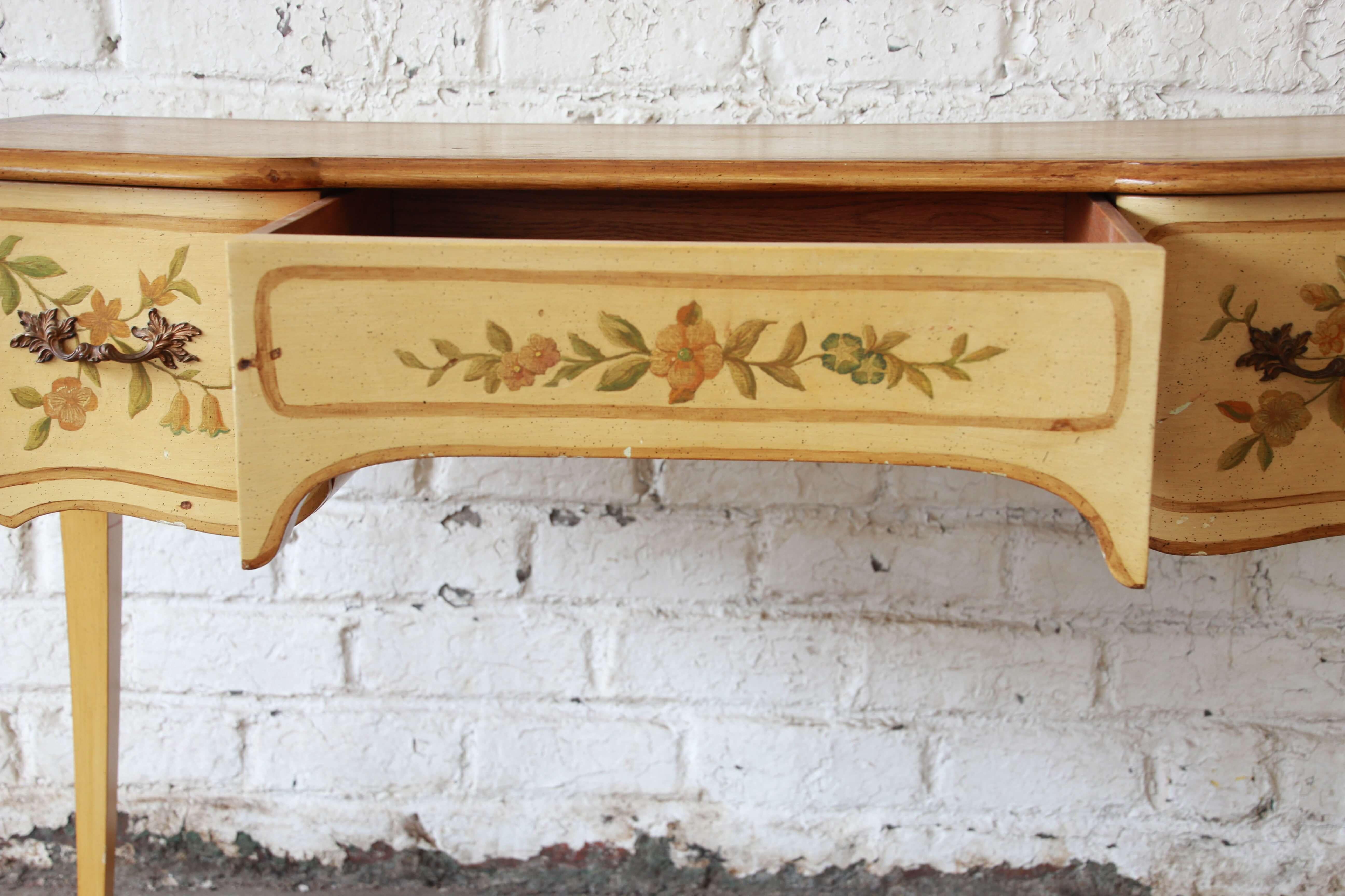 John Widdicomb Vintage French Writing Desk In Good Condition In South Bend, IN