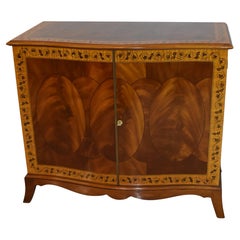 Meuble serveur en noyer et acajou John Widdicomb