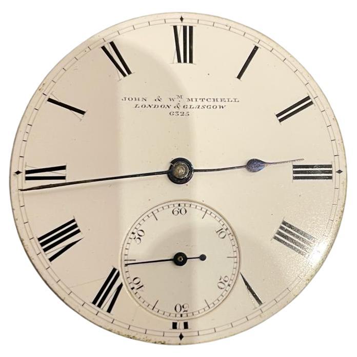 John & Will Mitchell London & Glasgow 6325 Taschenuhr-Uhrwerk im Angebot