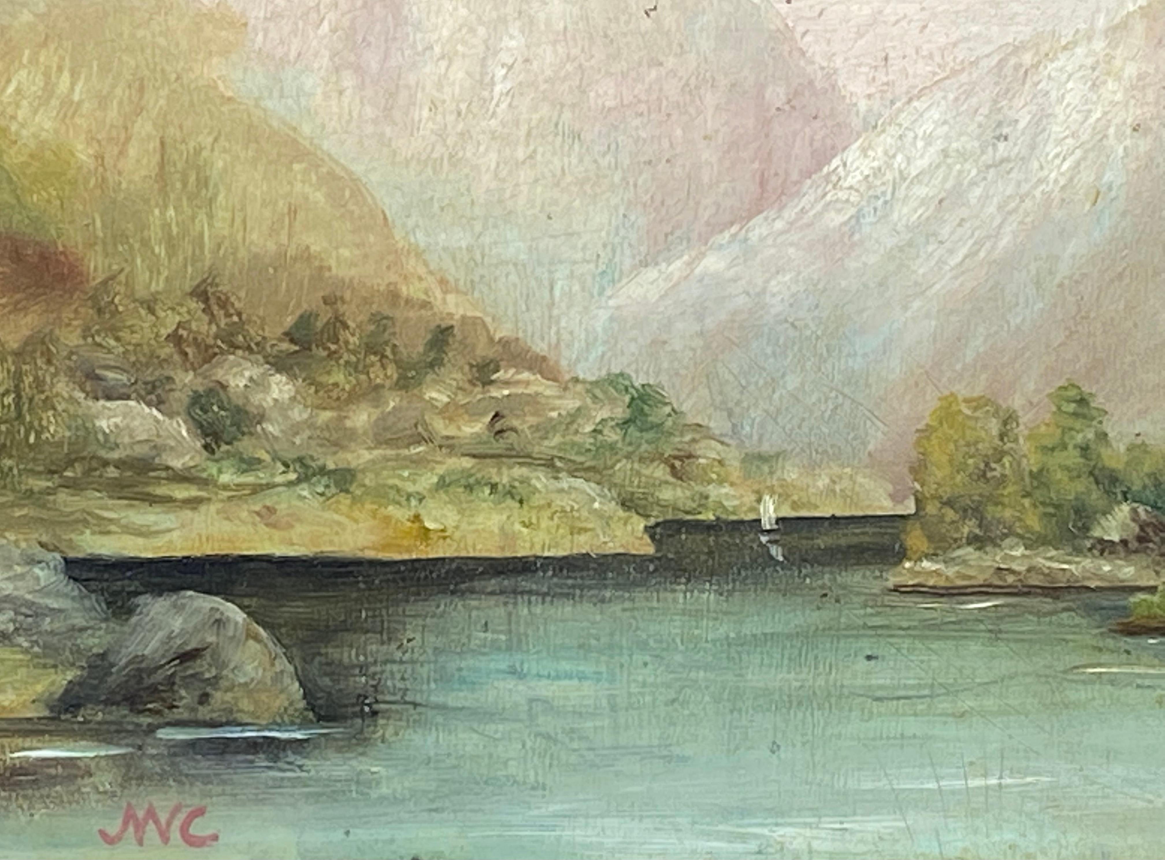 Blick auf die Schweiz (Akademisch), Painting, von John William Casilear
