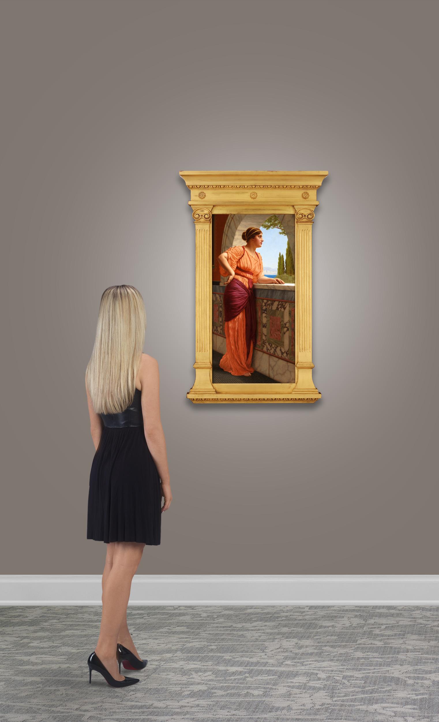 At The Window by John William Godward For Sale 2