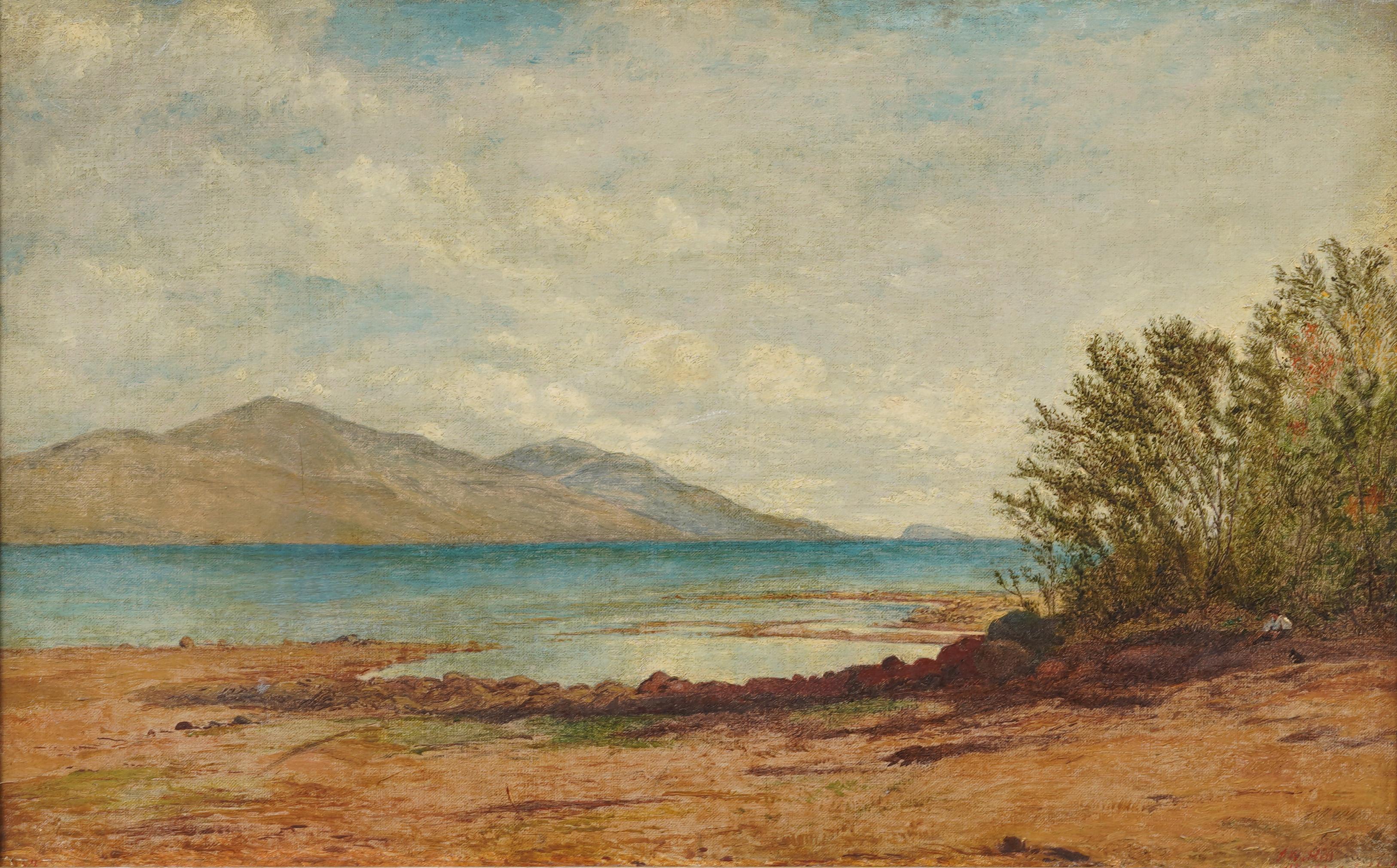 Pintura al óleo antigua 