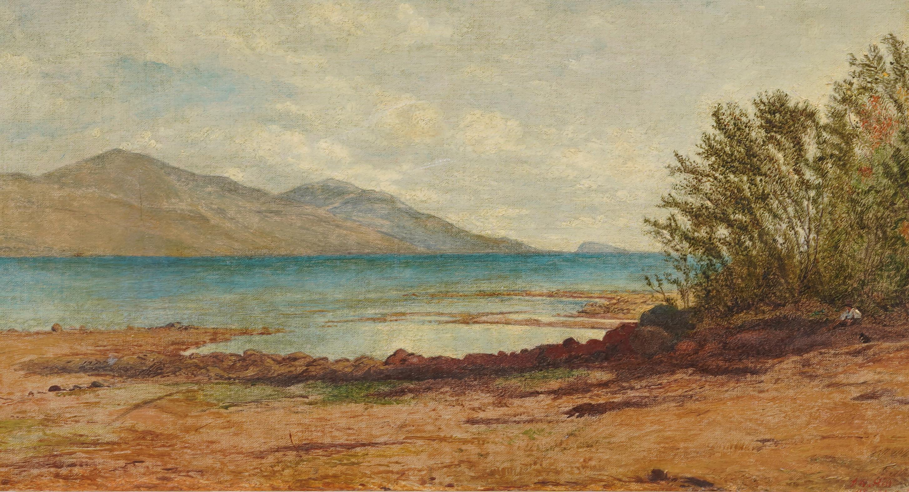 Pintura al óleo antigua 