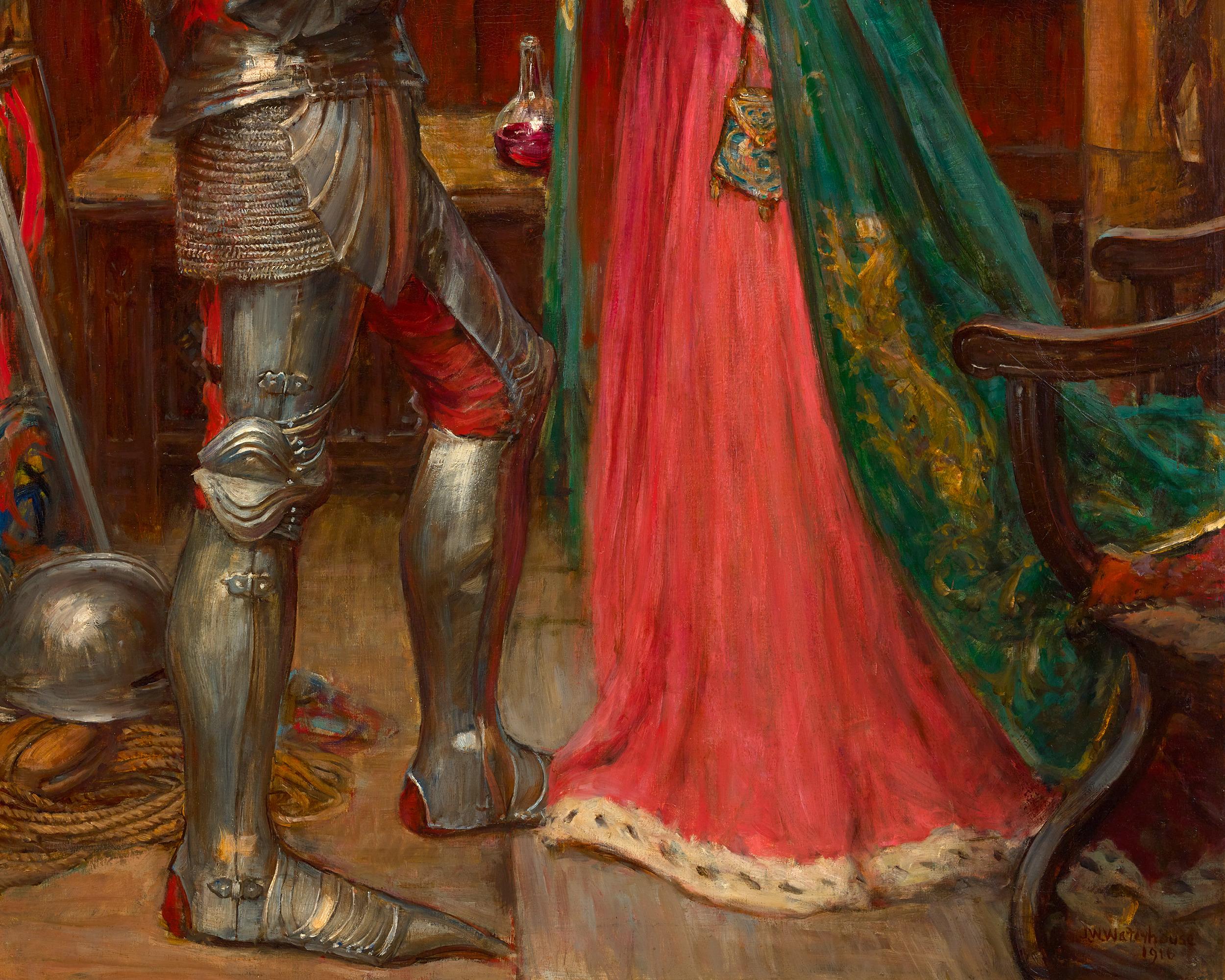 Tristram and Isolde by John William Waterhouse 3