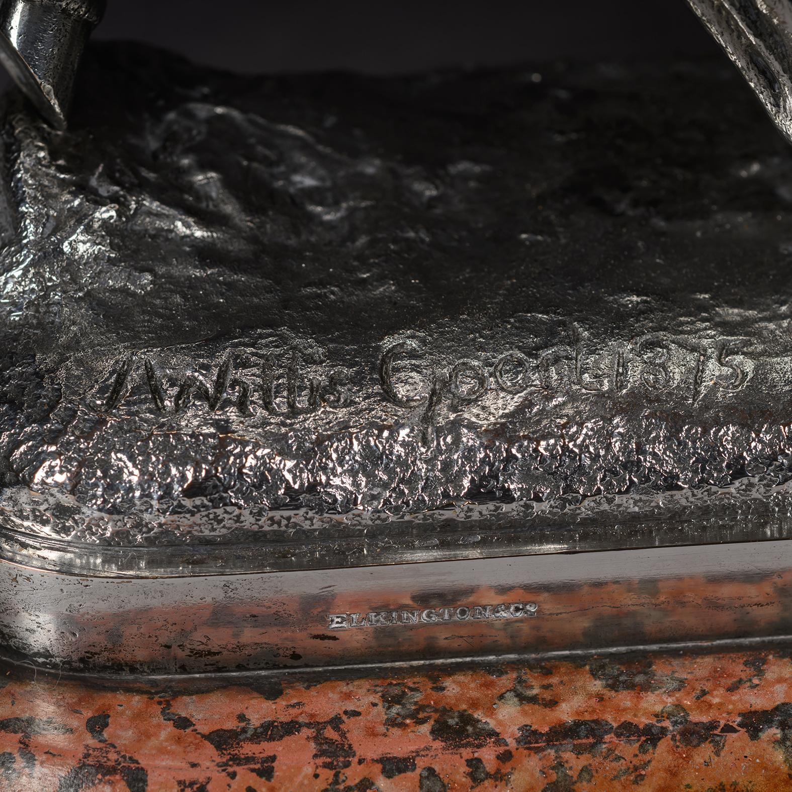 John Willis-Good,  ‘After The Race’, A Silvered Bronze Equestrian Group im Angebot 4