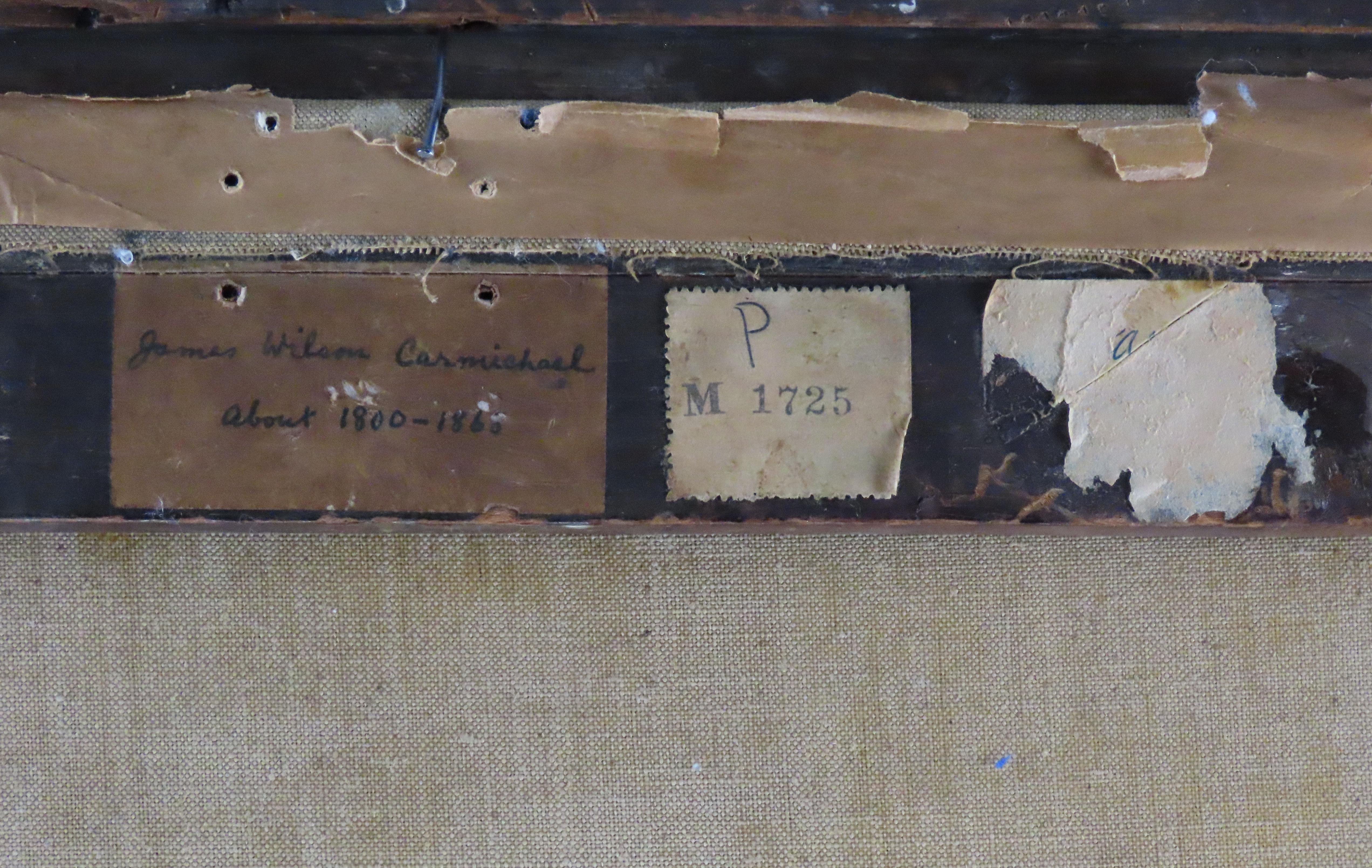 Original Öl auf Leinwand, John Wilson Carmichael, 