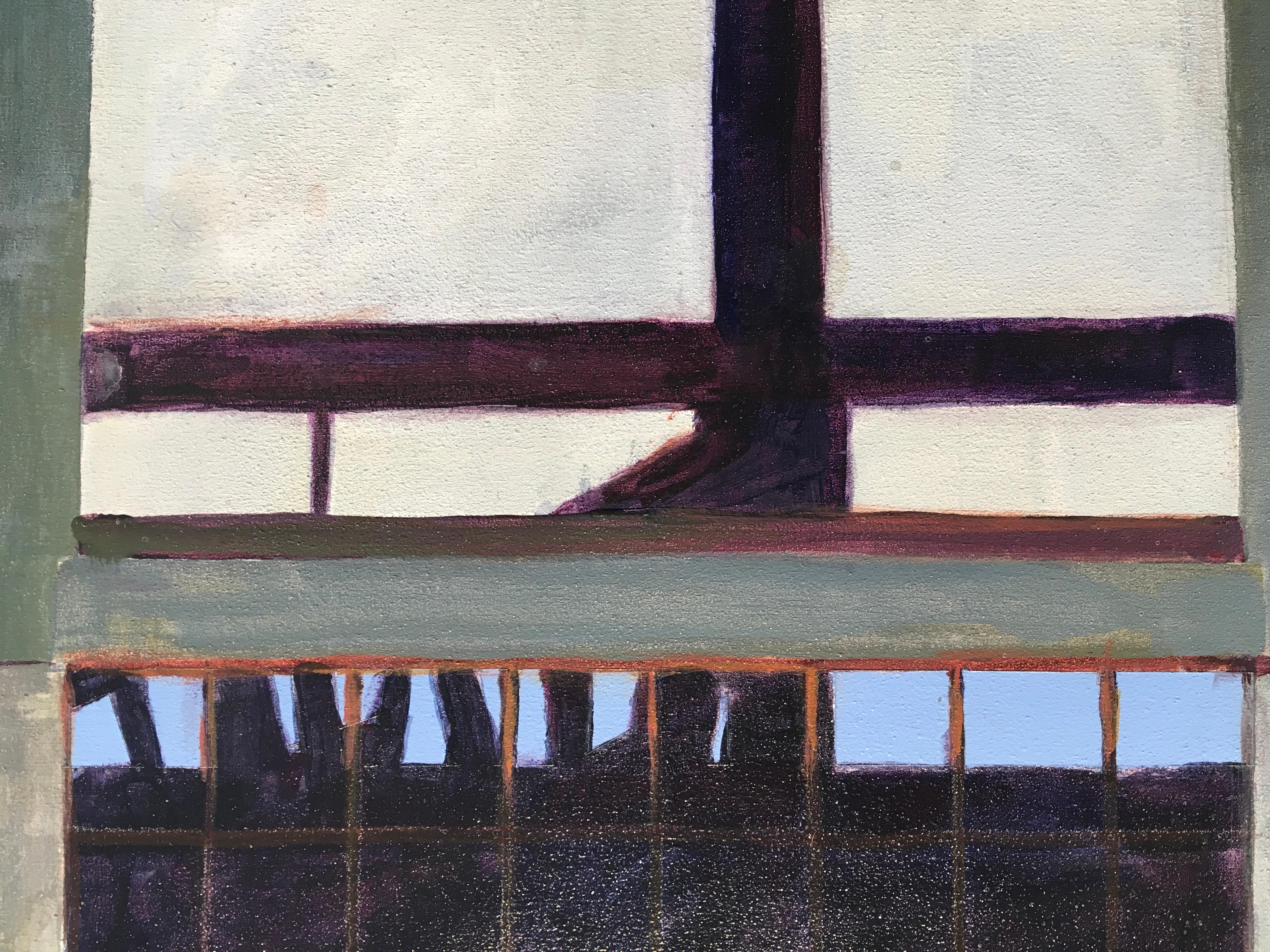 „Untitled Triptychon“ von John Wolfe, Acryl auf Tafel, Gemälde im Angebot 11