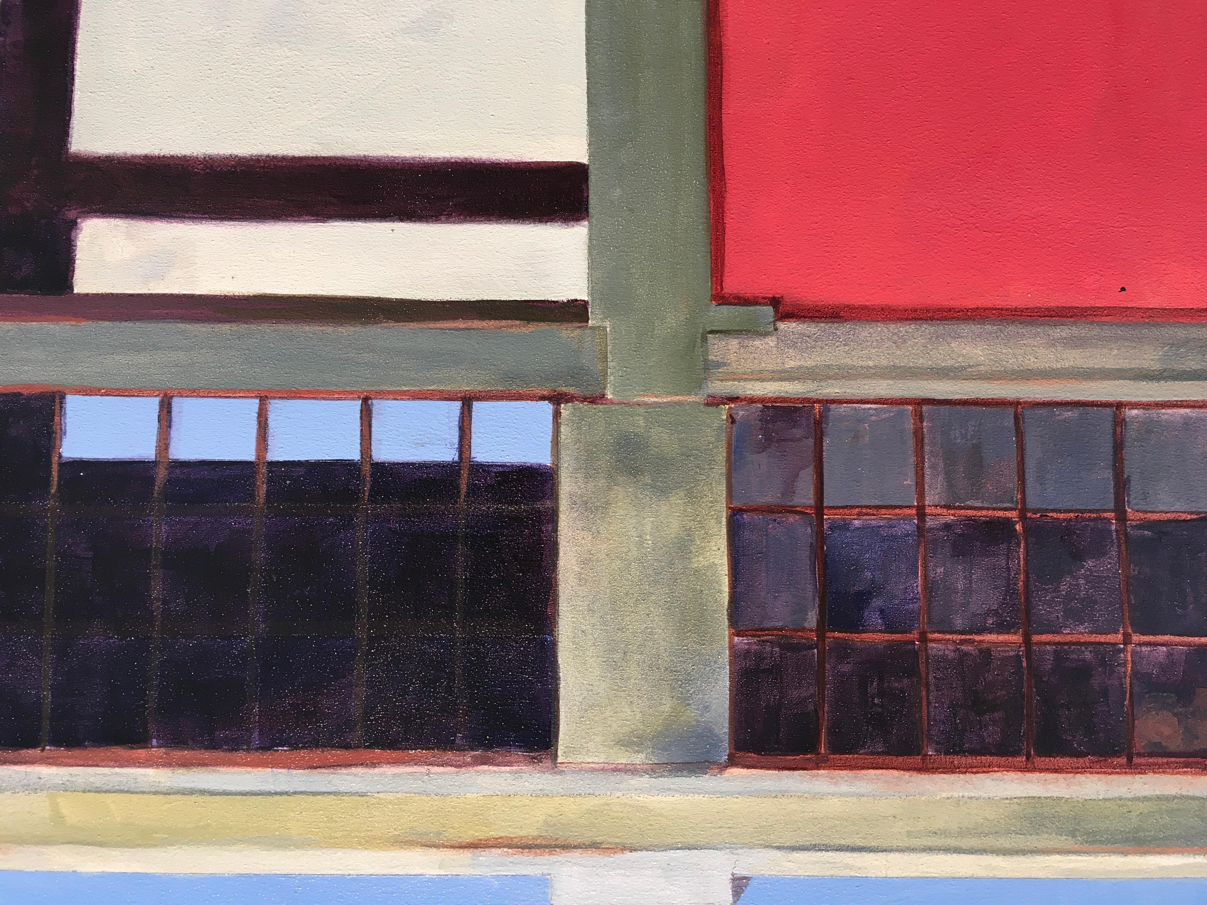 „Untitled Triptychon“ von John Wolfe, Acryl auf Tafel, Gemälde im Angebot 12