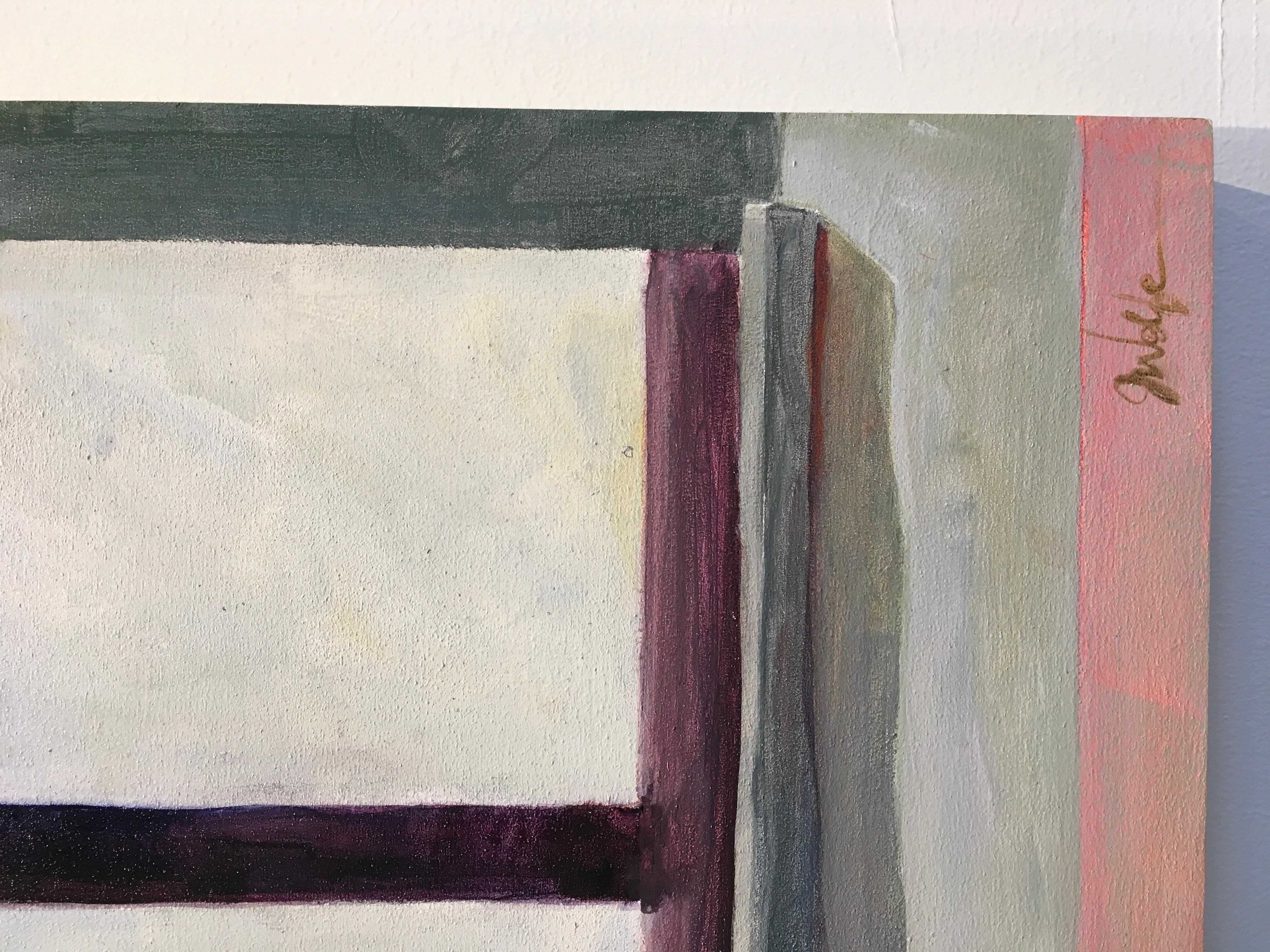 „Untitled Triptychon“ von John Wolfe, Acryl auf Tafel, Gemälde im Angebot 14