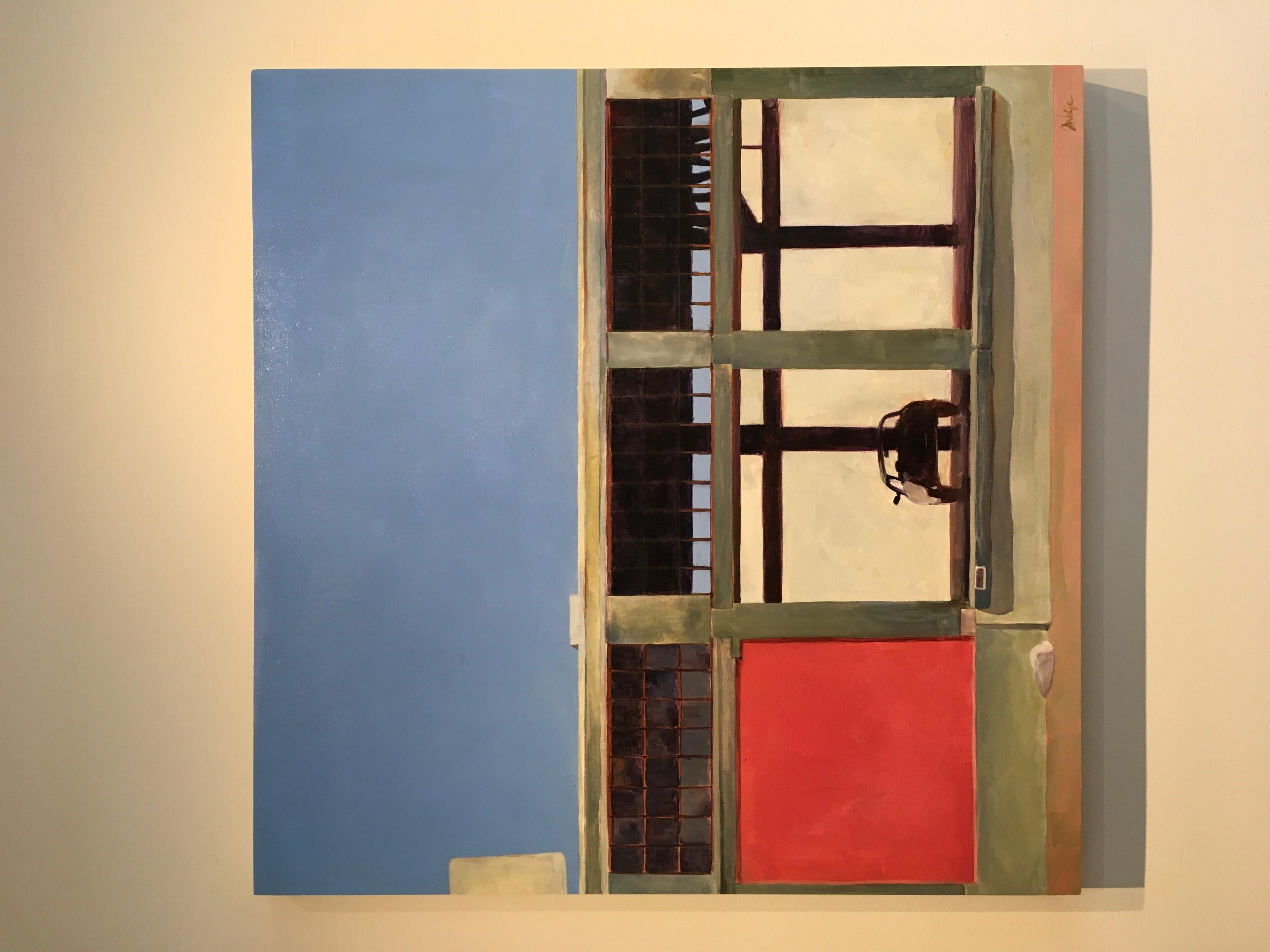 „Untitled Triptychon“ von John Wolfe, Acryl auf Tafel, Gemälde im Angebot 16
