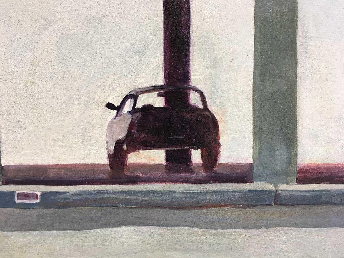 „Untitled Triptychon“ von John Wolfe, Acryl auf Tafel, Gemälde im Angebot 3