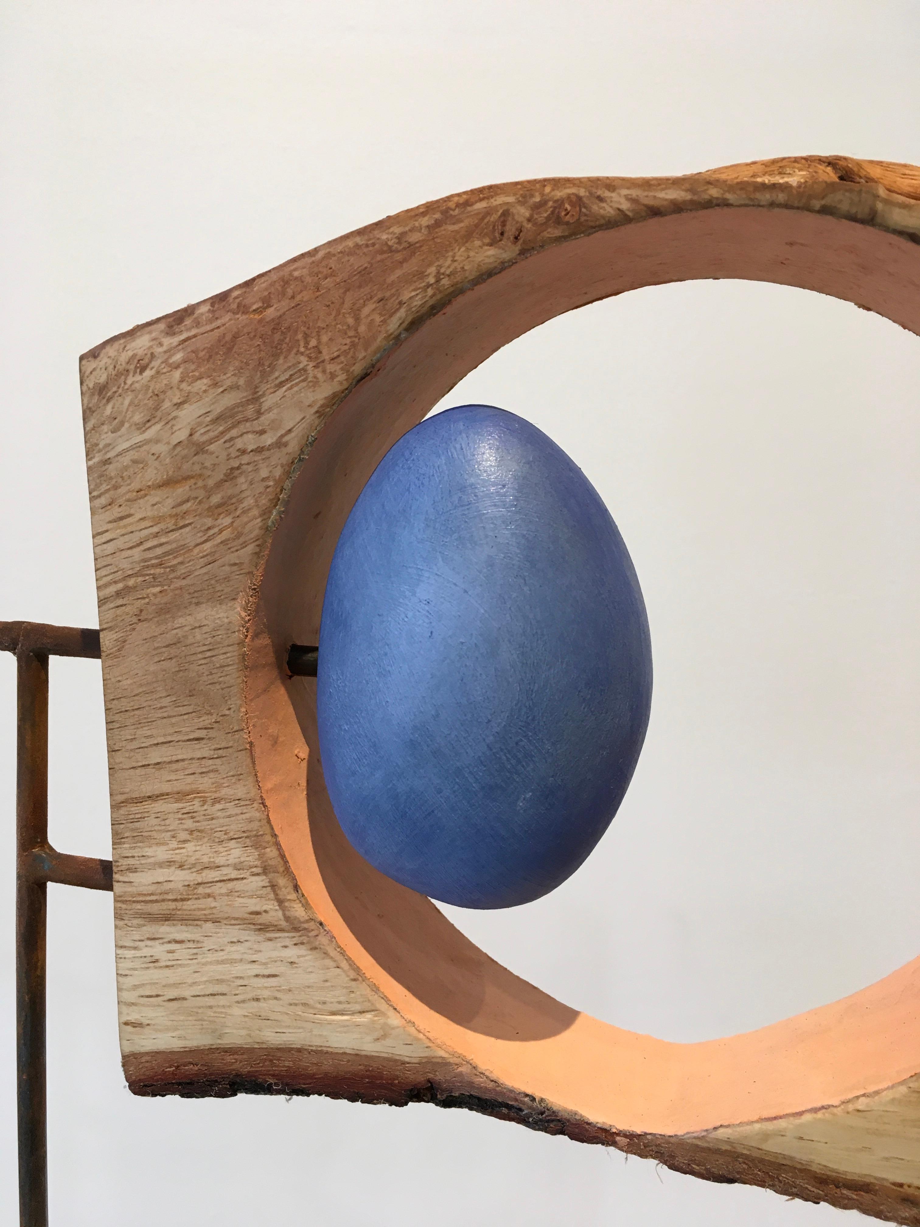 'Untitled Assemblage #S3-23', by John Wolfe, Mixed Media Abstract Sculpture For Sale 1