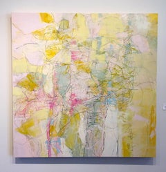 New Season / mixed media oi painting on wood