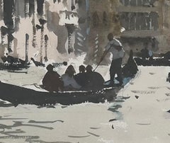 John Yardley Venice Canal Watercolour Painting
