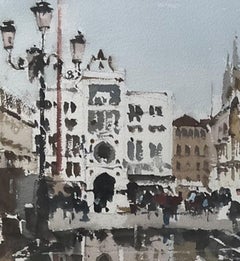 John Yardley Venice Watercolour Painting