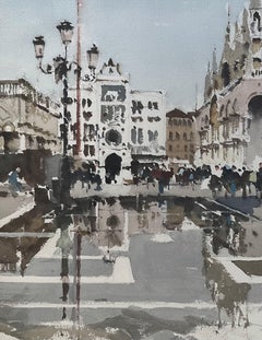 John Yardley Venice Watercolour Painting