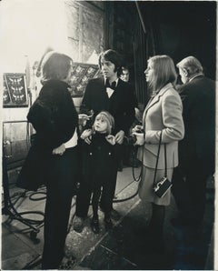 Vintage Paul McCartney, Family, Black and White Photography 25, 3 x 20, 7 cm