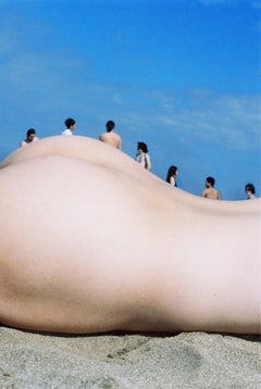 People on the beach 2 – John Yuyi, Nude, Human Figure, Photography, Abstract