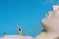 People on the beach 3 John Yuyi, Nu, Figure humaine, Photographie abstraite