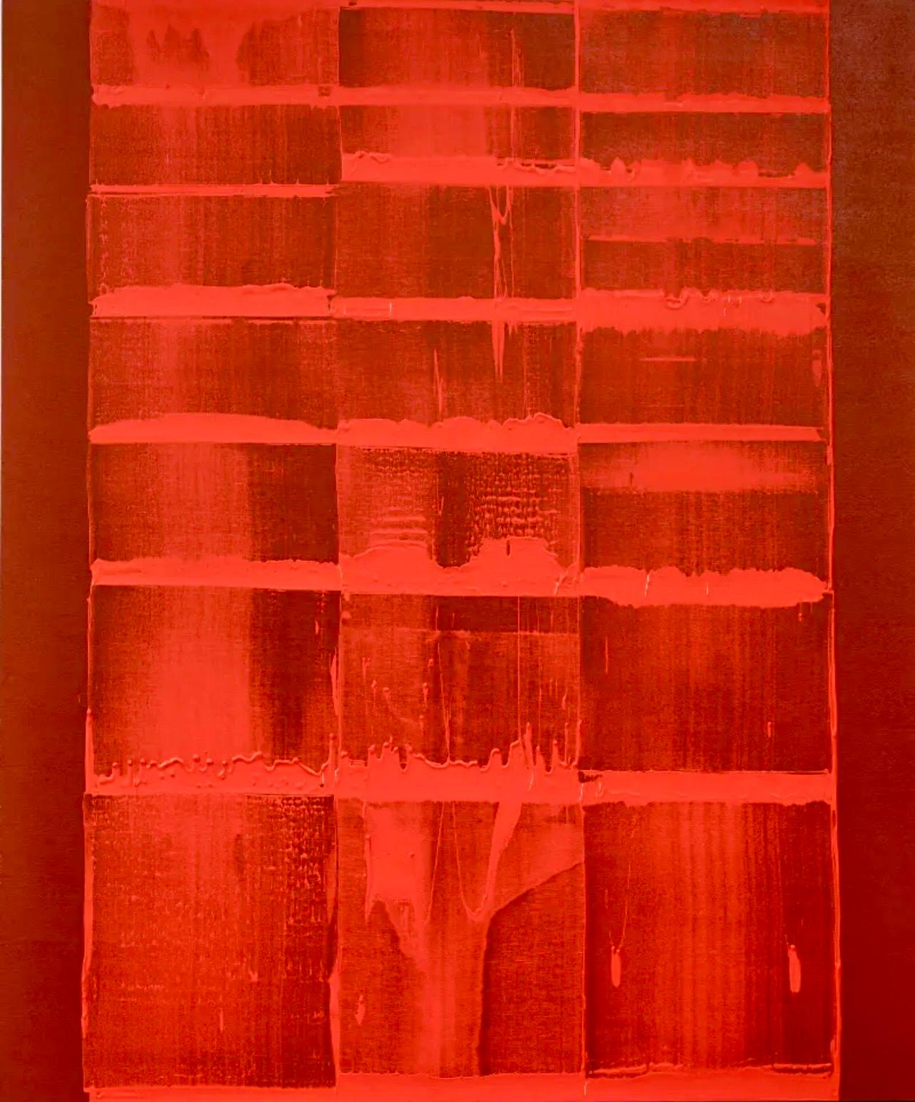 Großes Ölgemälde Farbfeld, Minimalist, Abstrakter Expressionist John Zinsser im Angebot 1