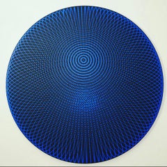 Cobalt Blue Translucent Orb