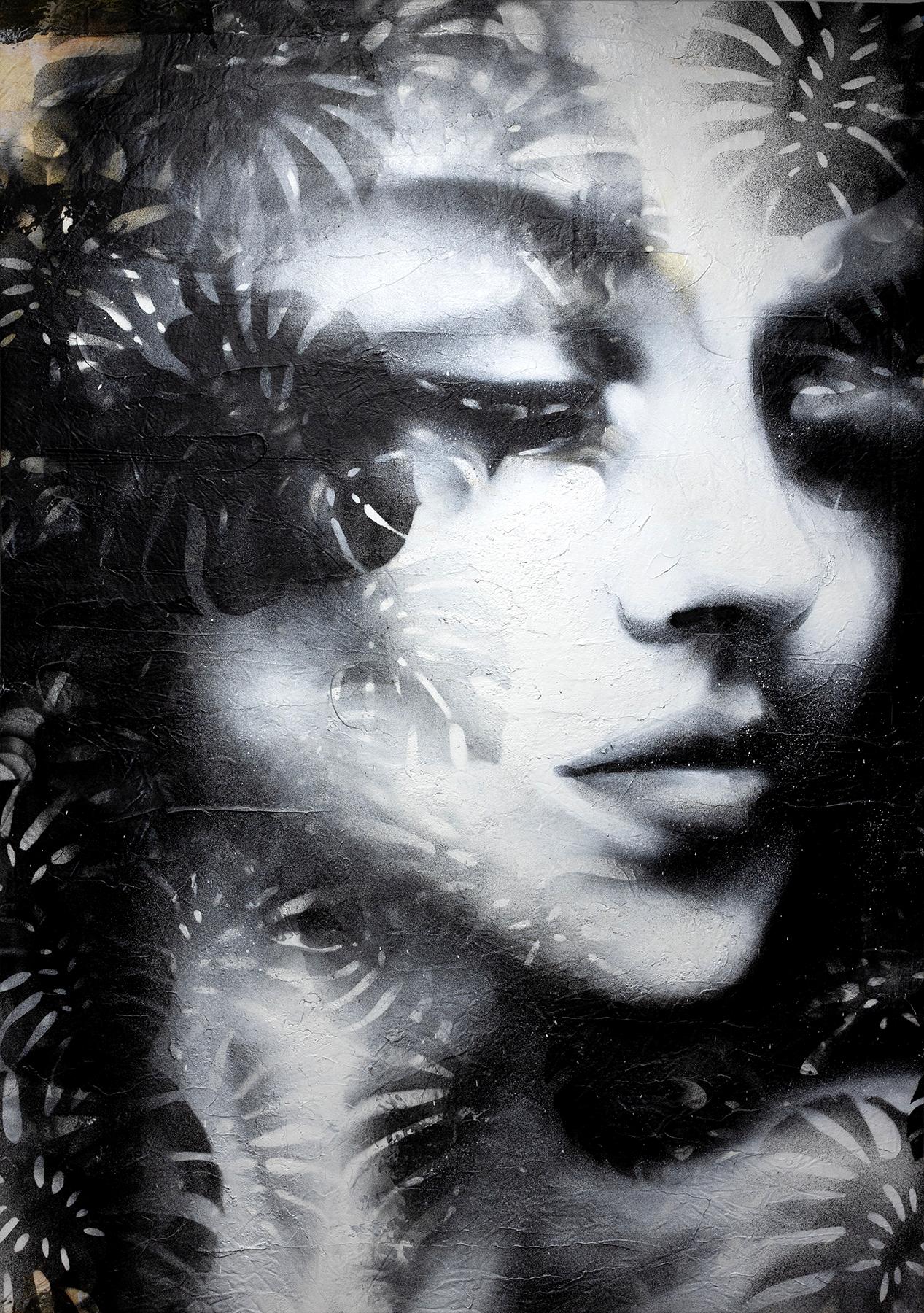 Monstera - Mixed Media Art by Johnathan Ball