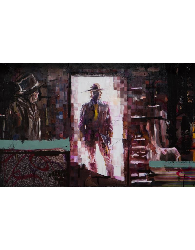 Johnathan Ball Abstract Painting - Cabin