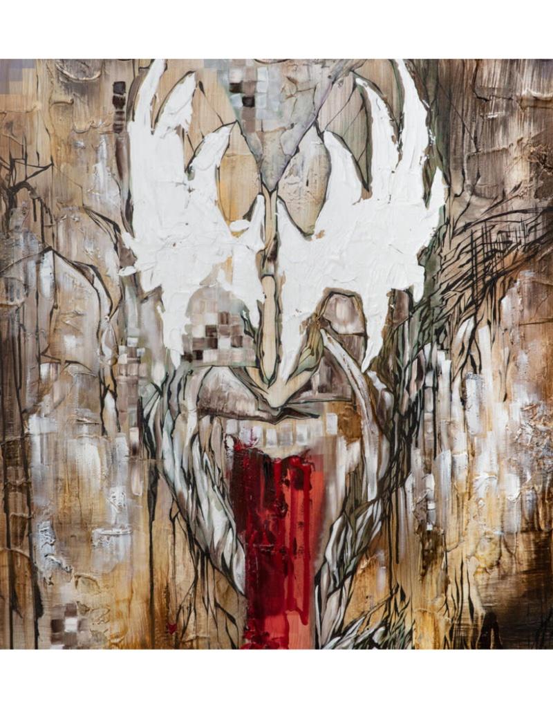 Johnathan Ball Abstract Painting - The Demon