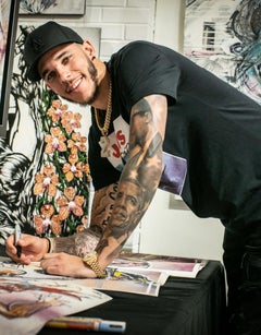 Lonzo Ball Lakers (Hand signed by Lonzo Ball)