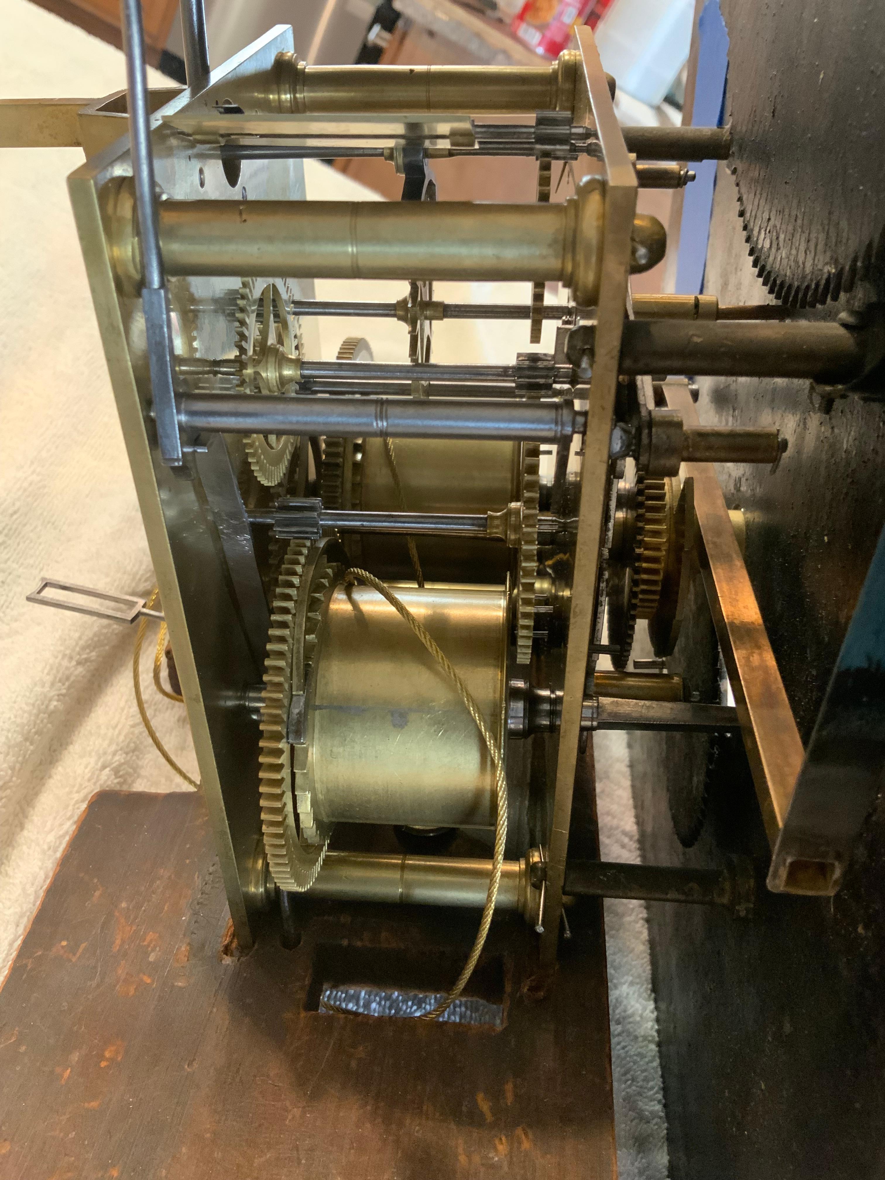 Johnathan Jessop Tall Case Clock For Sale at 1stDibs