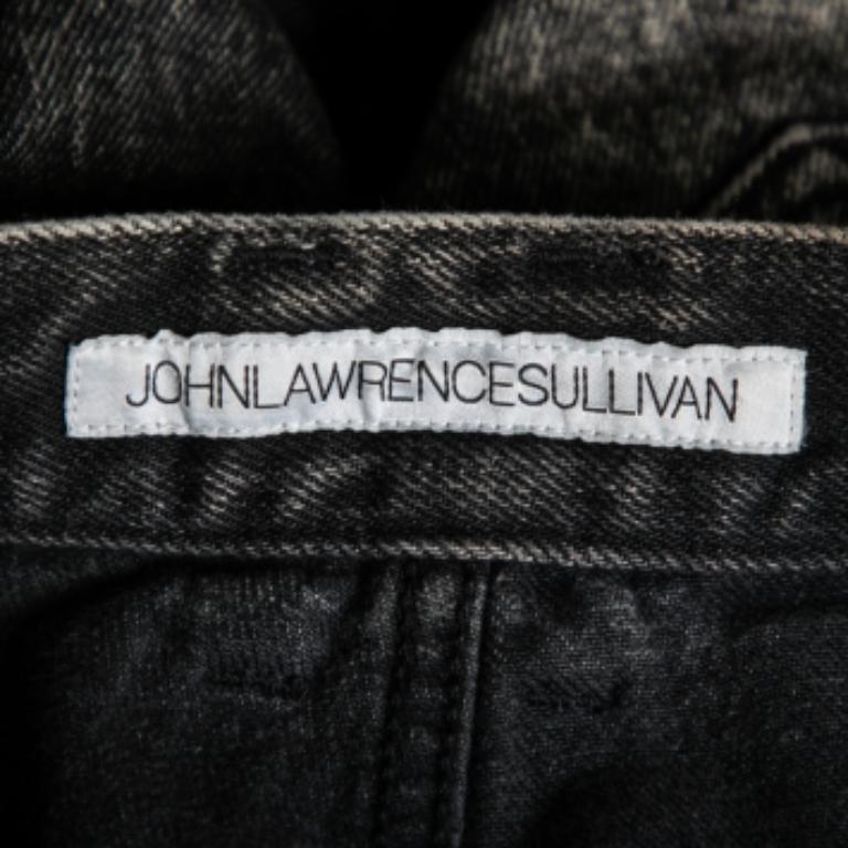 Johnlawrencesullivan Graue Denim-Shorts aus Denim M im Zustand „Gut“ im Angebot in Dubai, Al Qouz 2