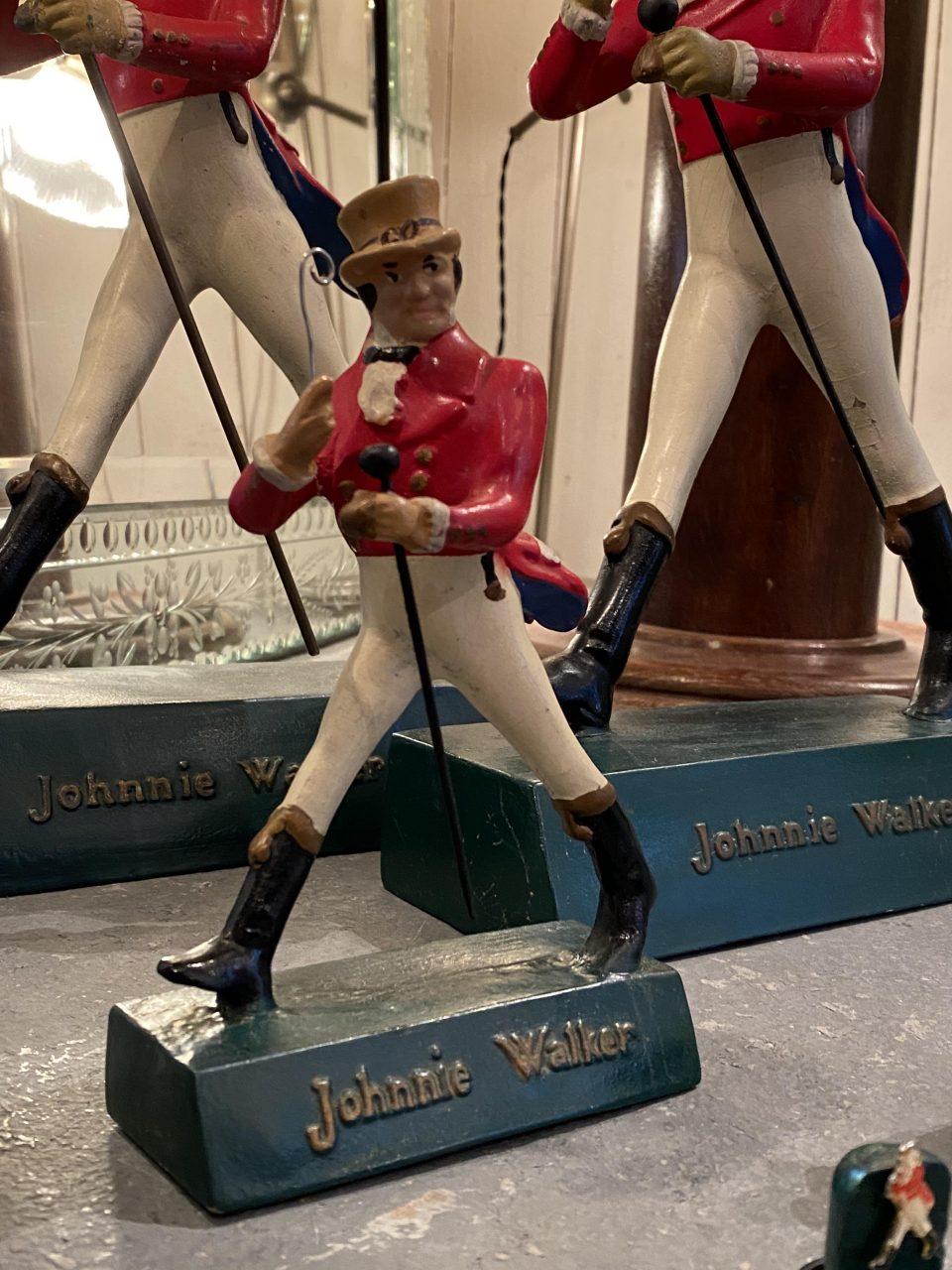 Plastic Johnnie Walker Memorabilia Set, circa 1950 For Sale