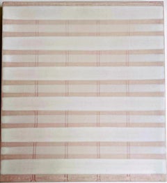 Johnnie Winona Ross - Deep Creek Seeps 10, cuadro inspirado en Agnes Martin