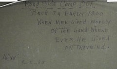 "ROADSIDE CAMPOUT" BLACK FOLK ARTIST MULTIMEDIA