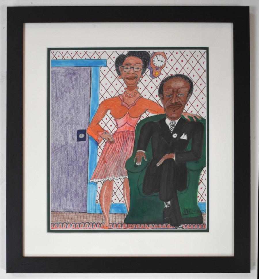 « THE BANKS » PREMEIR BLACK FOLK ARTIST JOHNNY BANKS DIED 1988