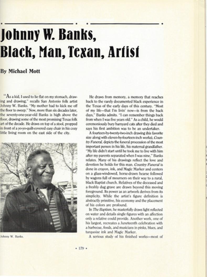 « THE LONELY WILD » (L'ARTISTE DU BLACK FOLK DE SAN ANTONIO TEXAS (1912-1988) en vente 1