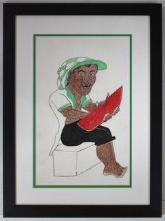 "WATERMELON TIME" Premier Black Folk Artist Johnny Banks Died 1988