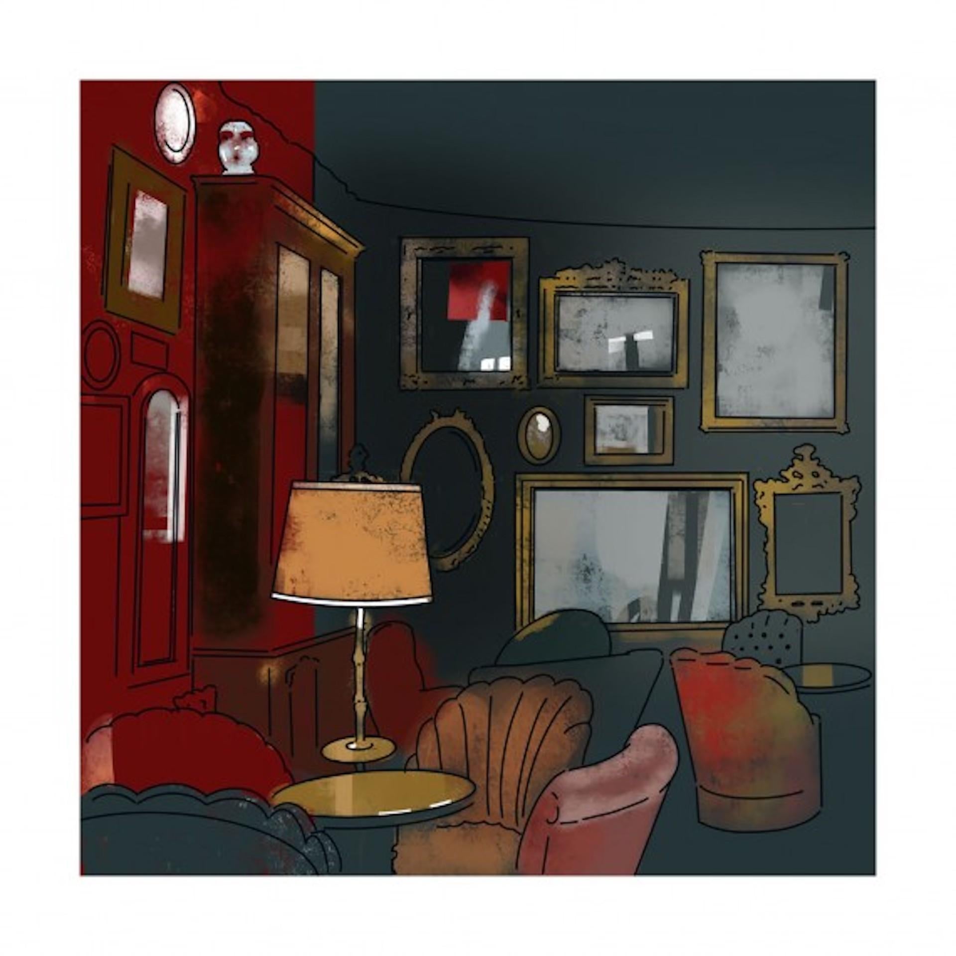 (There's A Place) Pensao Amor, Lisbon, Johnny Bull, Limited Edition Print, Bar 3