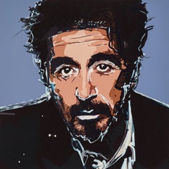 Al Pacino - Celebrity Art by Johnny Depp, Famous Actor, Heat, Godfather, Serpico