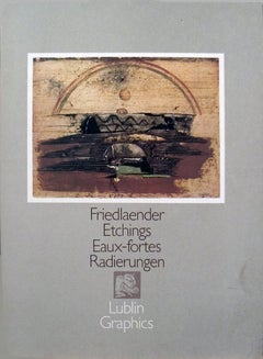 1972 After Johnny Friedlaender 'Friedlaender Etchings Eaux-Fortes Radierungen' 