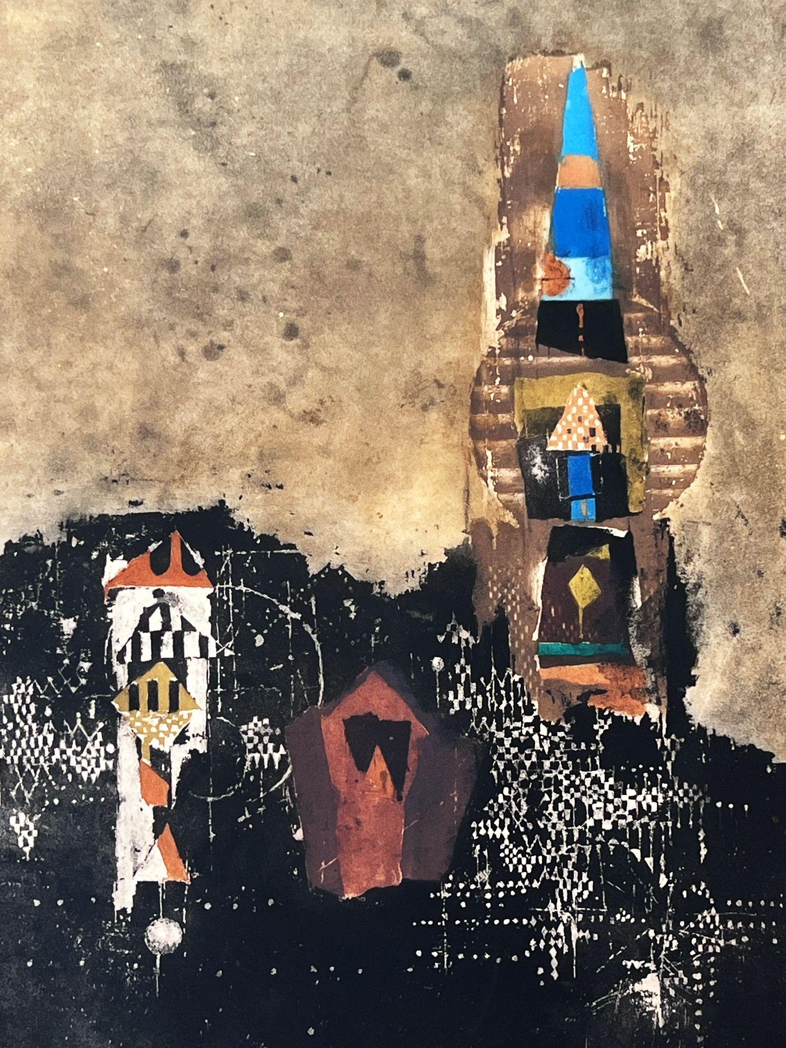 Composition III - Print by Johnny Friedlaender