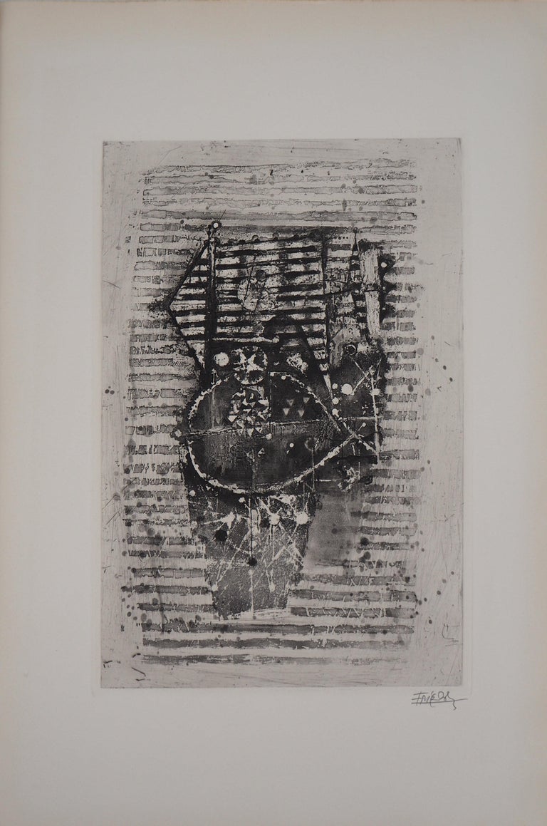 ビンテージ　ジョニーフリードレンダー　ART オリジナル　③ Johnny Friedlaender Prints and Multiples - 45 For Sale at