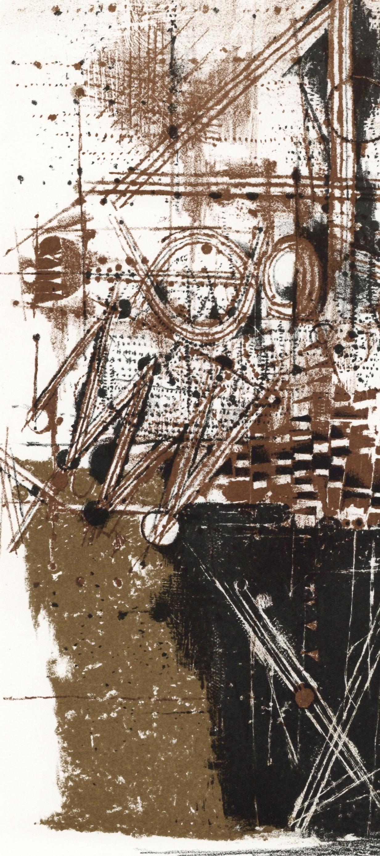 Friedlaender, Composition, XXe Siècle (after) - Modern Print by Johnny Friedlaender