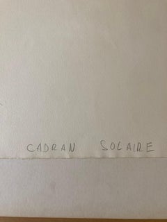 Johnny Friedlaender - Impression à tirage limité signée par l'artiste, épreuve d'artiste abstrait