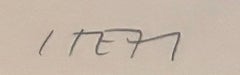 Johnny Friedlaender 'Paisaje con caballos' 1959- Firmado